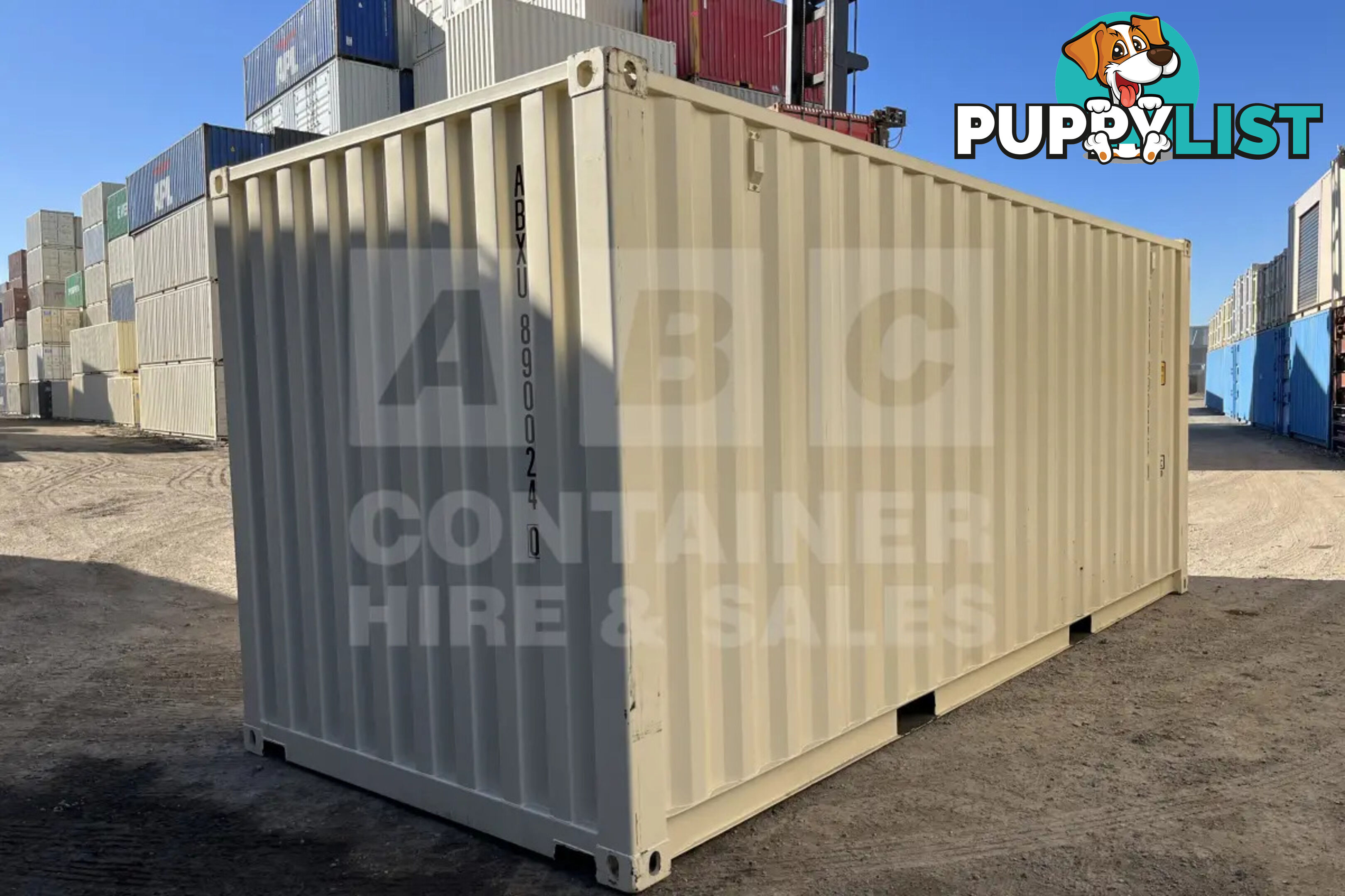20' STANDARD HEIGHT SHIPPING CONTAINER (STEEL FLOOR)