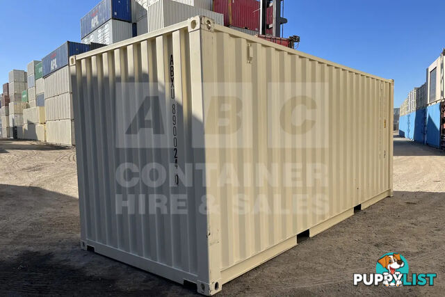 20' STANDARD HEIGHT SHIPPING CONTAINER (STEEL FLOOR)