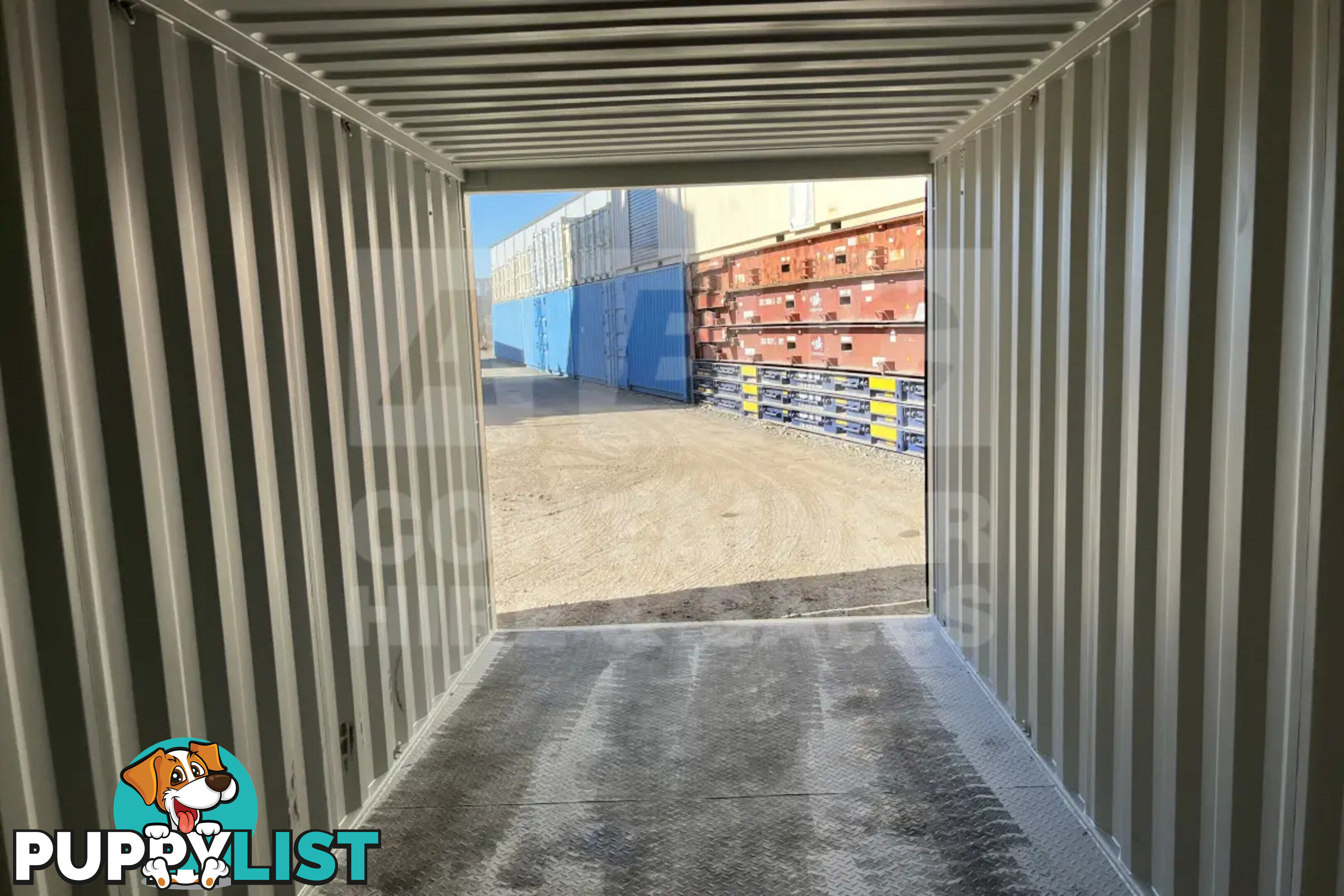 20' STANDARD HEIGHT SHIPPING CONTAINER (STEEL FLOOR)