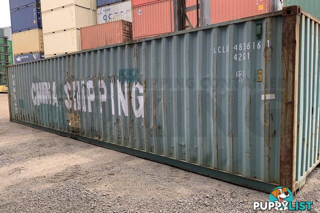 40' STANDARD HEIGHT SHIPPING CONTAINER - in Rockhampton