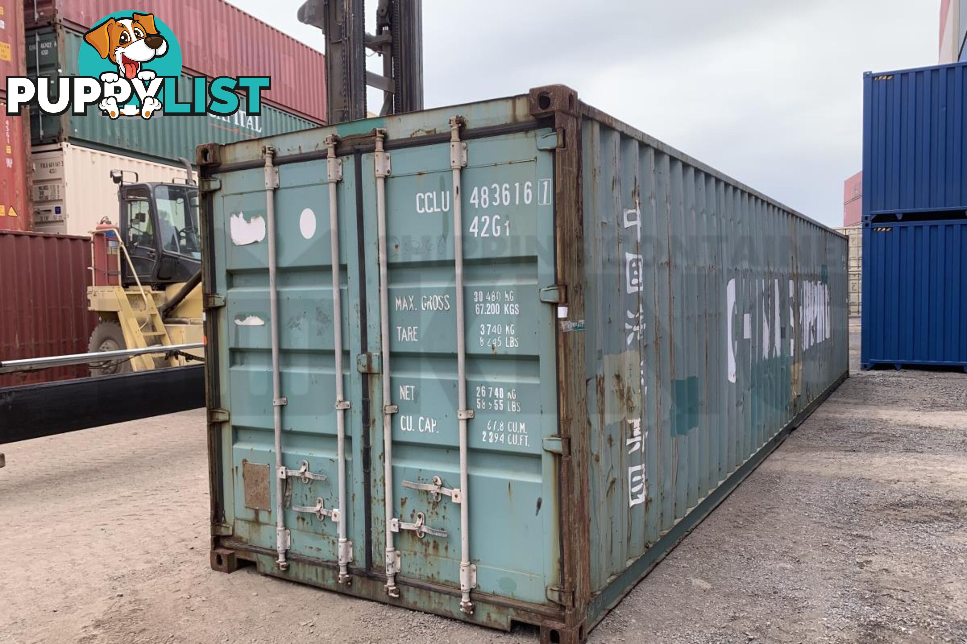 40' STANDARD HEIGHT SHIPPING CONTAINER - in Rockhampton