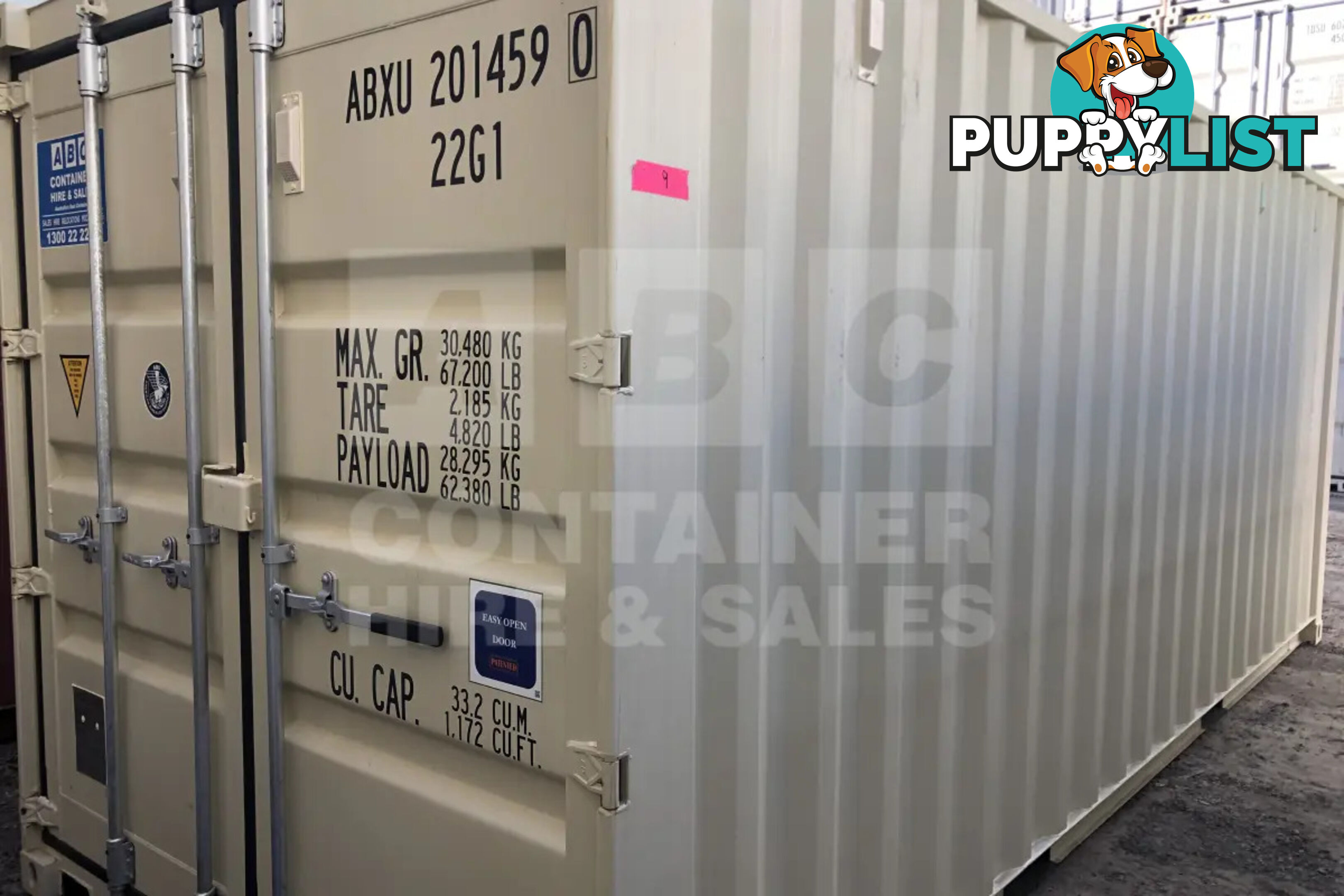 20' STANDARD HEIGHT SHIPPING CONTAINER