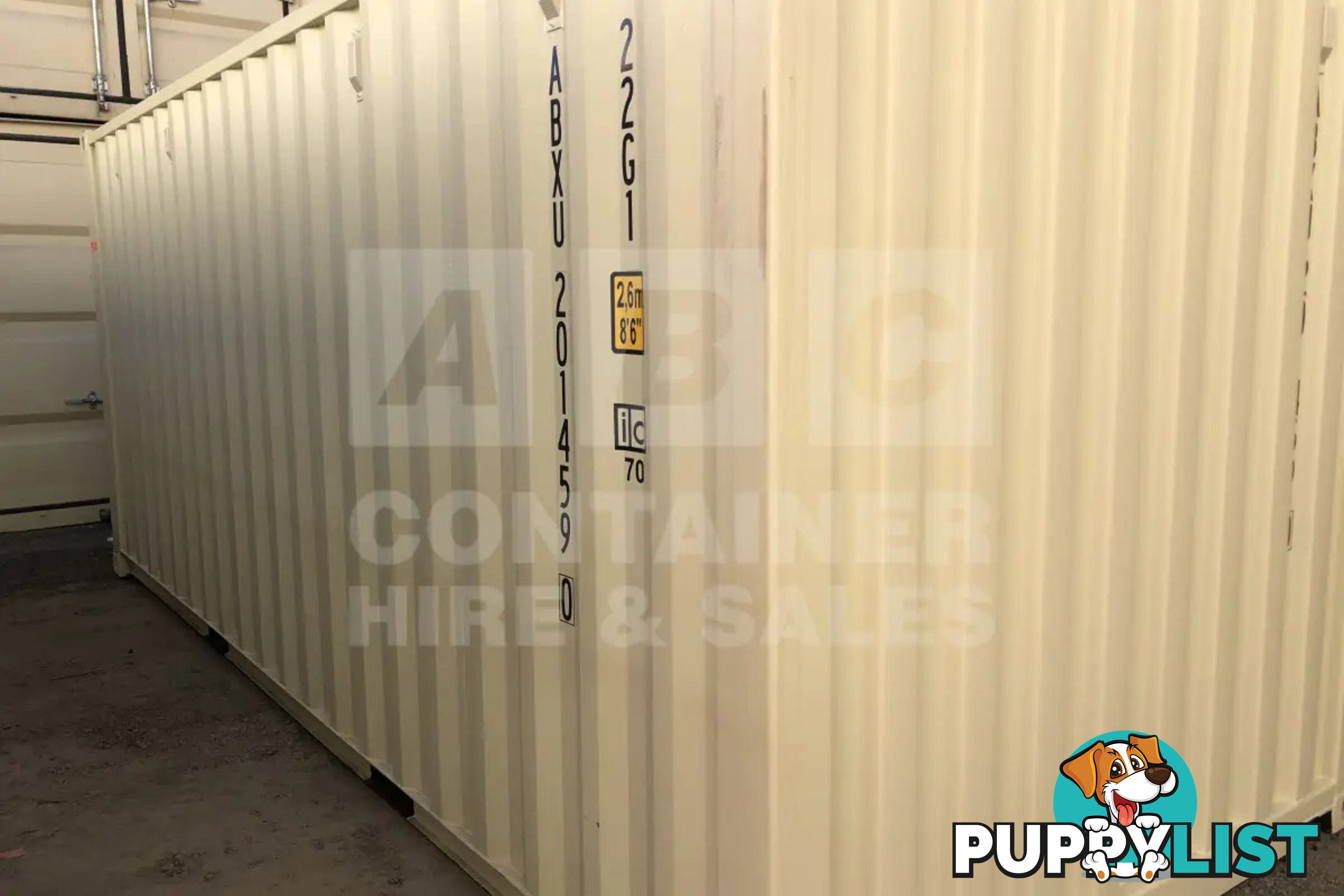 20' STANDARD HEIGHT SHIPPING CONTAINER