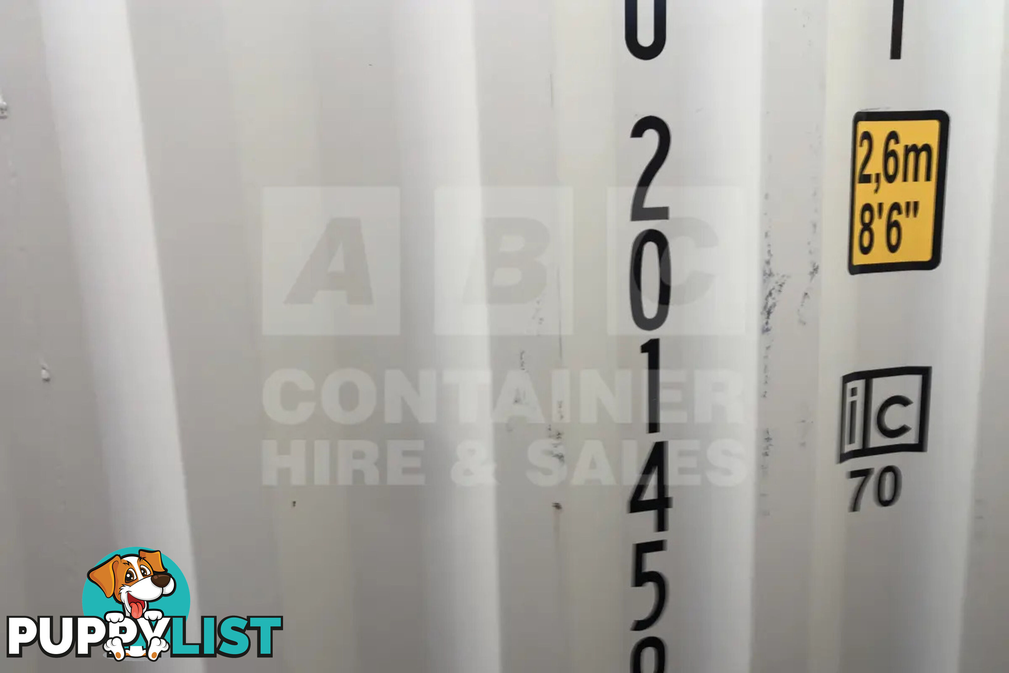20' STANDARD HEIGHT SHIPPING CONTAINER
