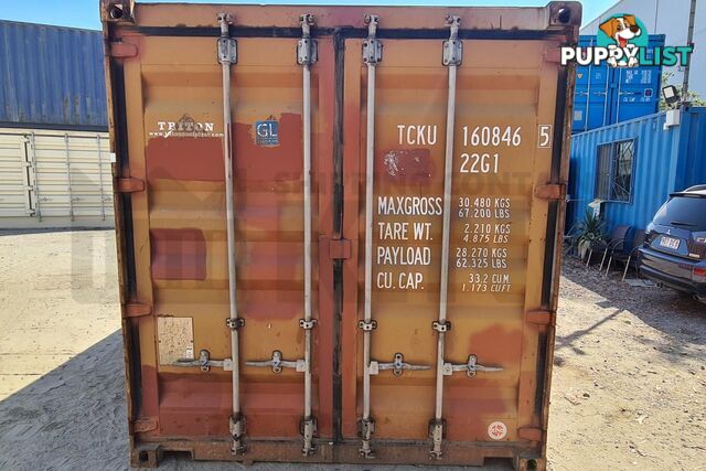 20' STANDARD HEIGHT SHIPPING CONTAINER - in Brisbane