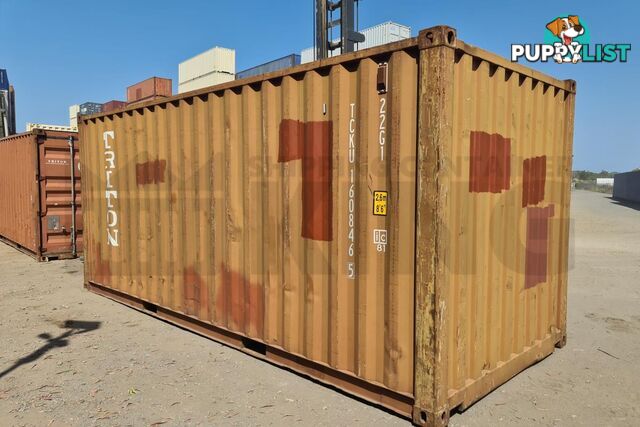 20' STANDARD HEIGHT SHIPPING CONTAINER - in Brisbane