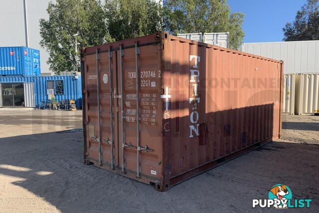 20' STANDARD HEIGHT SHIPPING CONTAINER - in Brisbane