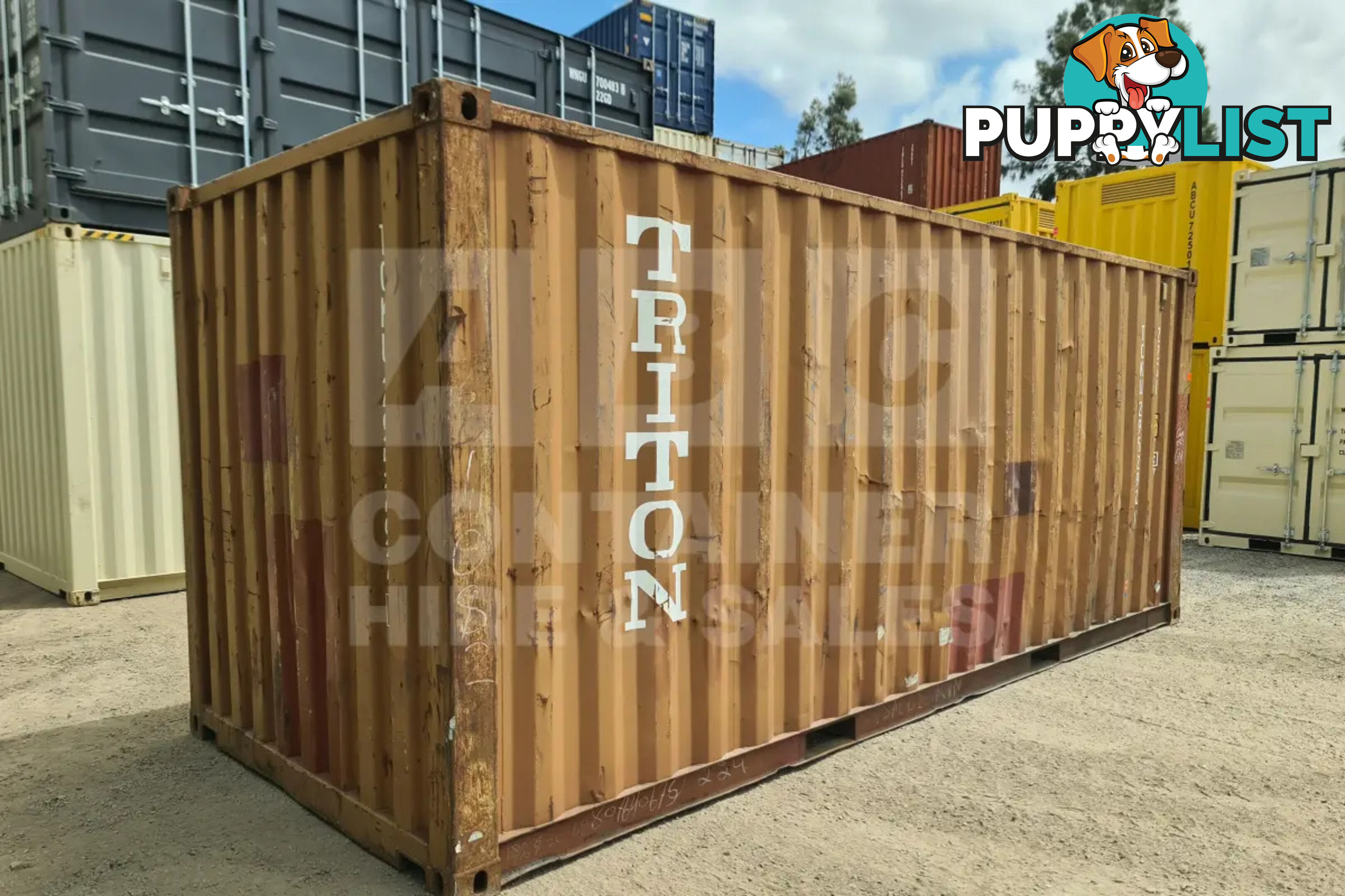20' STANDARD HEIGHT SHIPPING CONTAINER