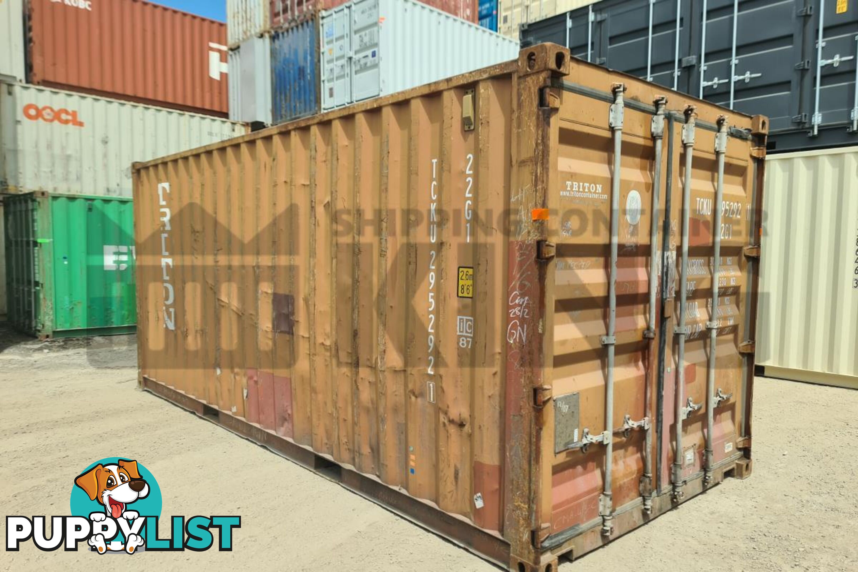 20' STANDARD HEIGHT SHIPPING CONTAINER