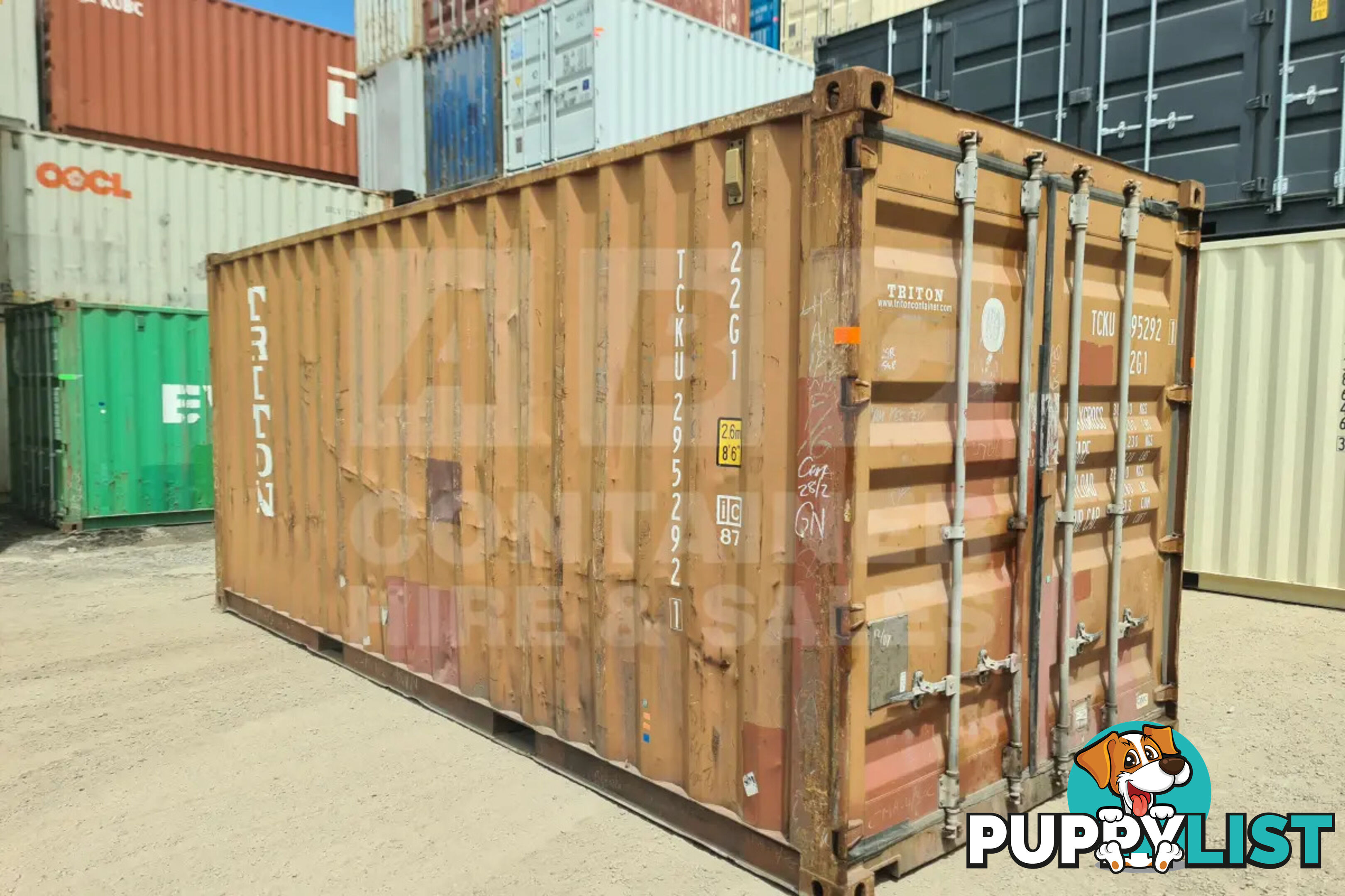 20' STANDARD HEIGHT SHIPPING CONTAINER