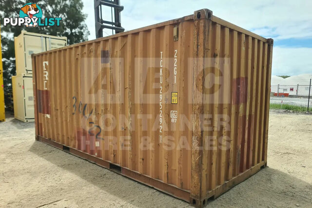 20' STANDARD HEIGHT SHIPPING CONTAINER