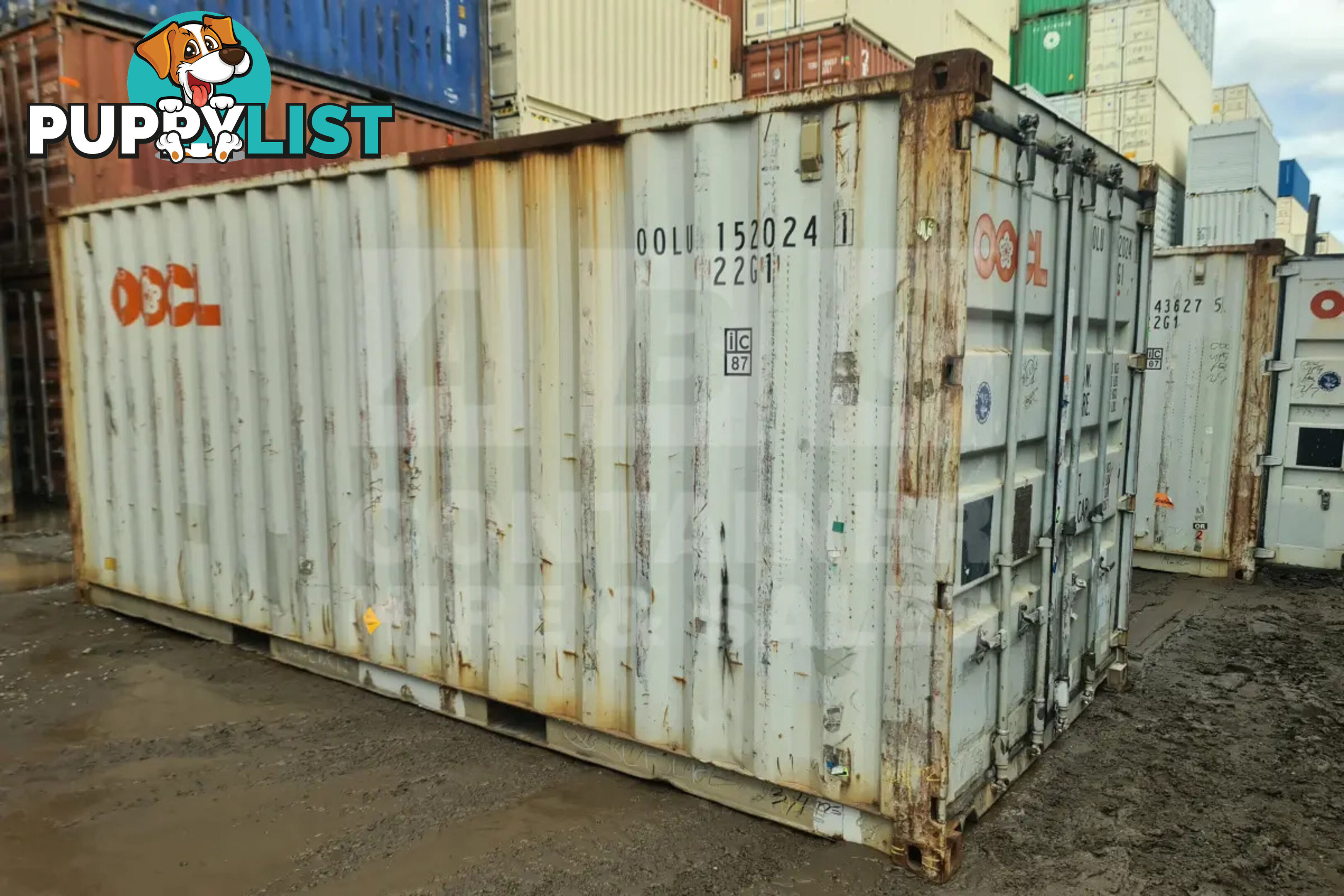 20' STANDARD HEIGHT SHIPPING CONTAINER