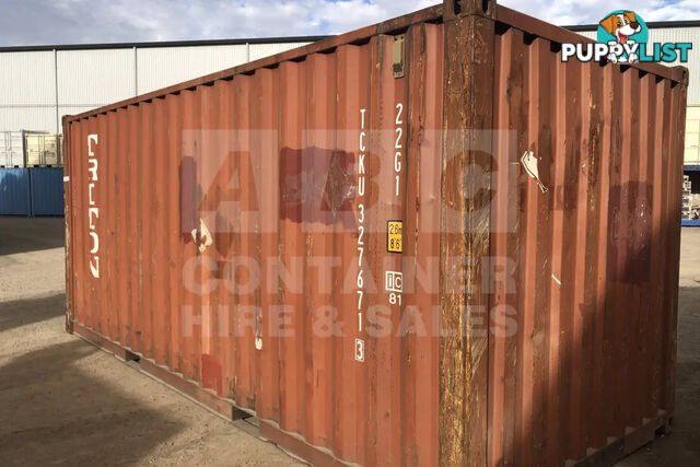 20' STANDARD HEIGHT SHIPPING CONTAINER