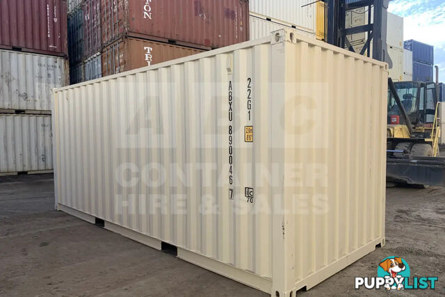 20' STANDARD HEIGHT SHIPPING CONTAINER (STEEL FLOOR) - in Rockhampton