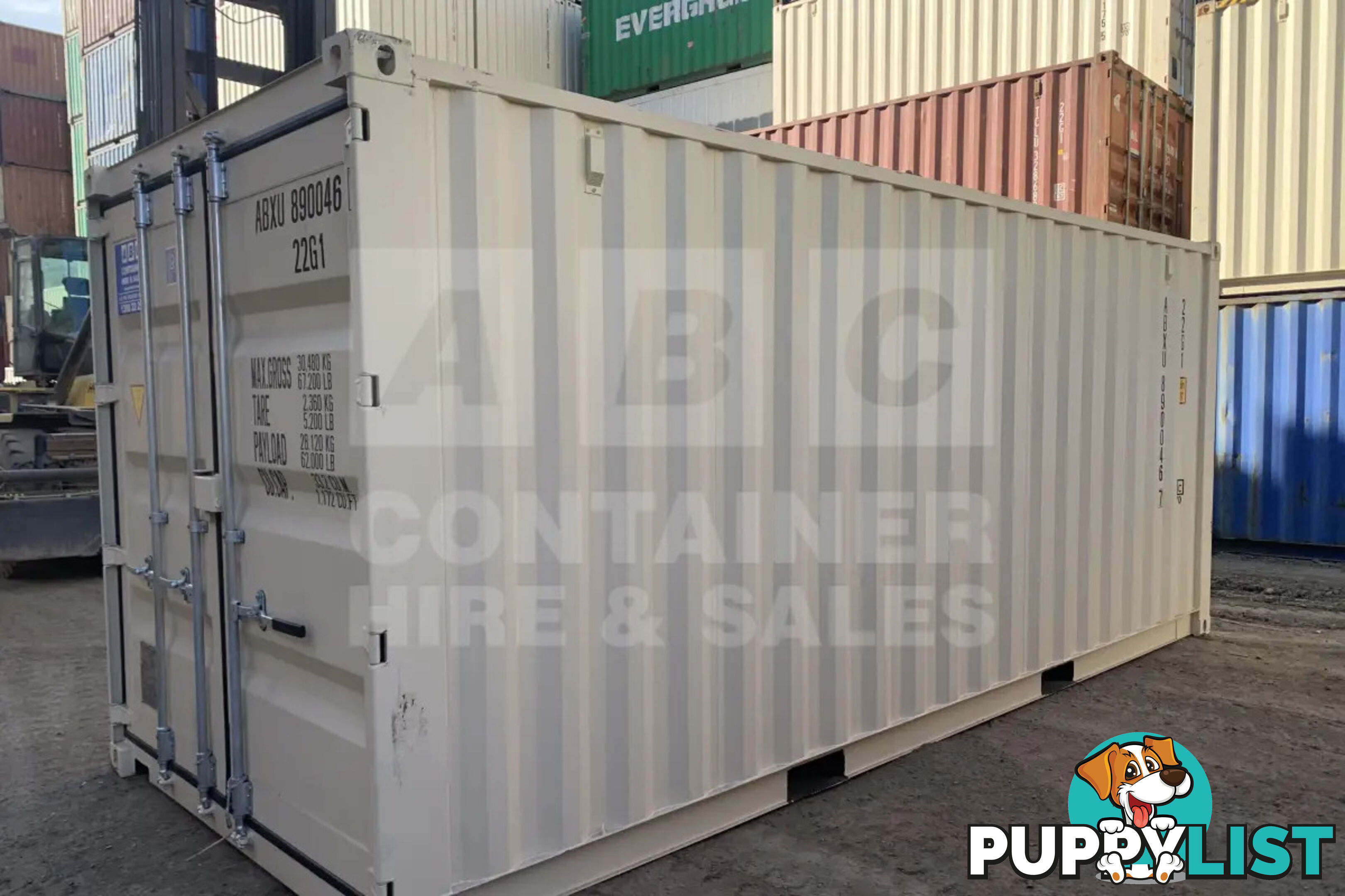 20' STANDARD HEIGHT SHIPPING CONTAINER (STEEL FLOOR) - in Rockhampton