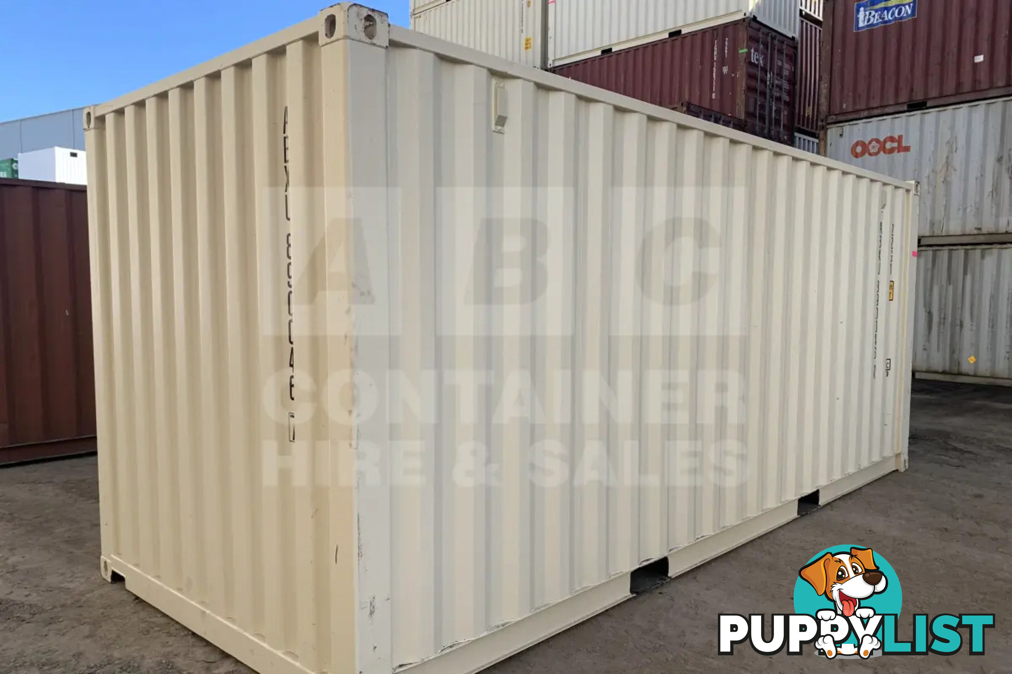 20' STANDARD HEIGHT SHIPPING CONTAINER (STEEL FLOOR) - in Rockhampton