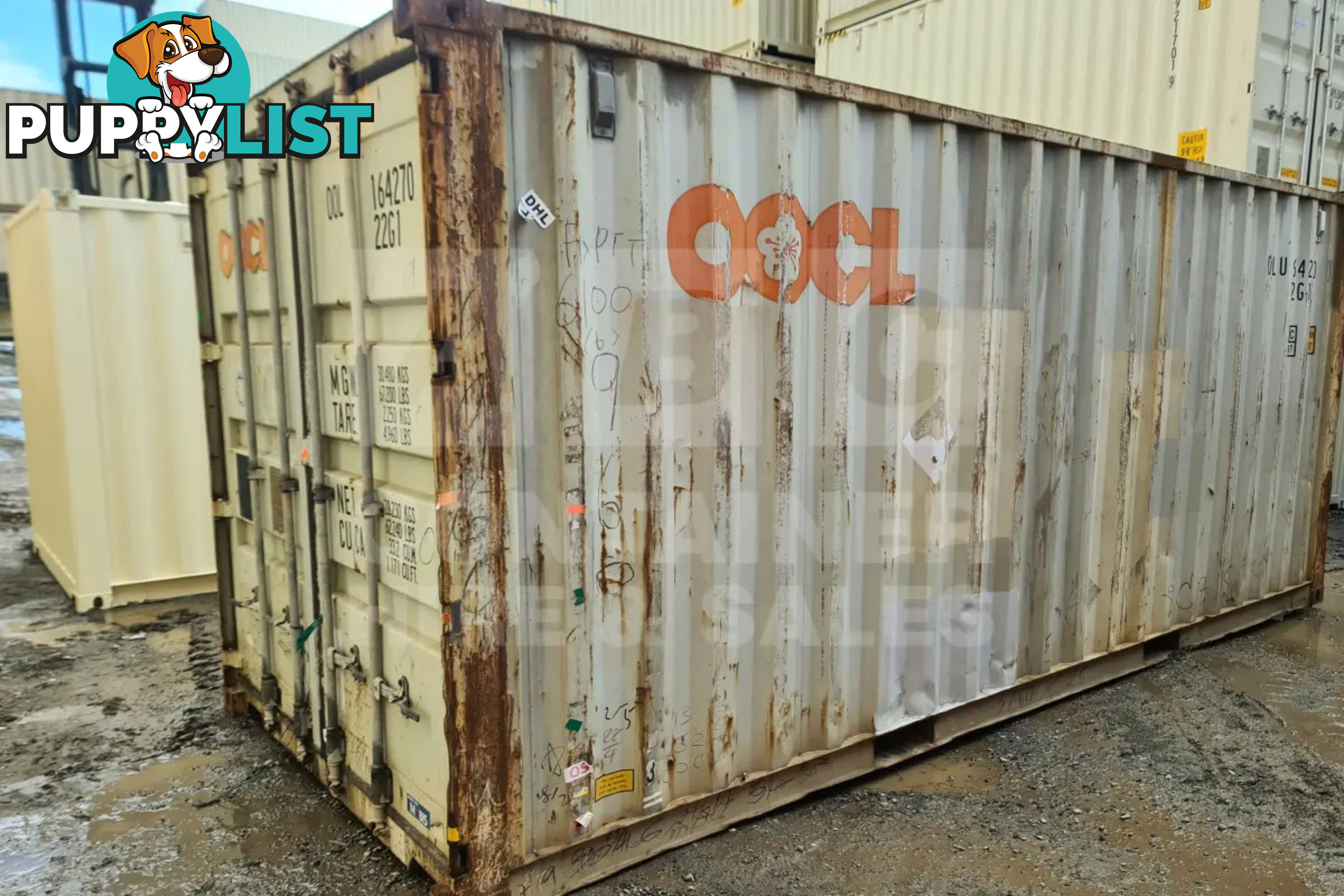 20' STANDARD HEIGHT SHIPPING CONTAINER
