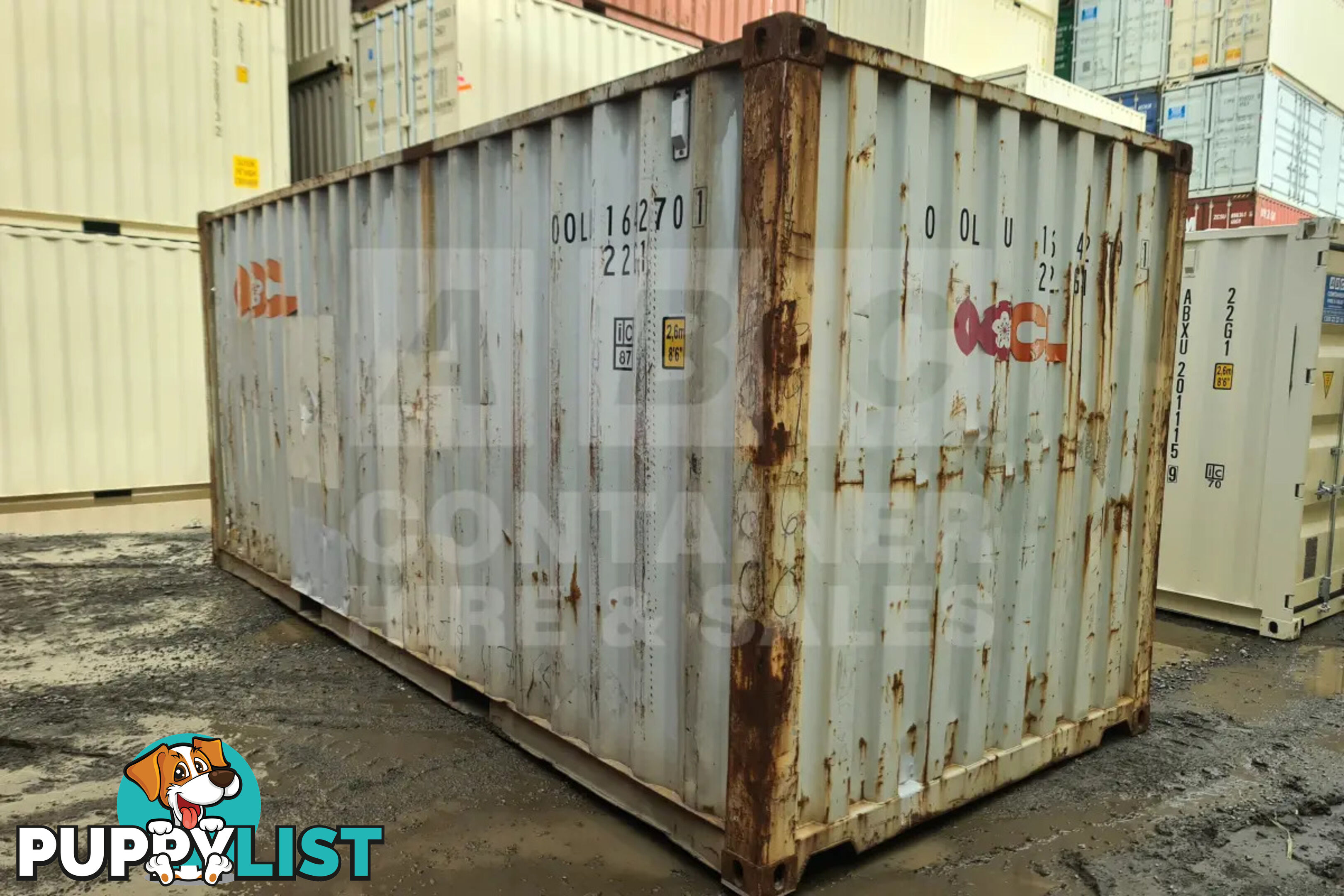 20' STANDARD HEIGHT SHIPPING CONTAINER