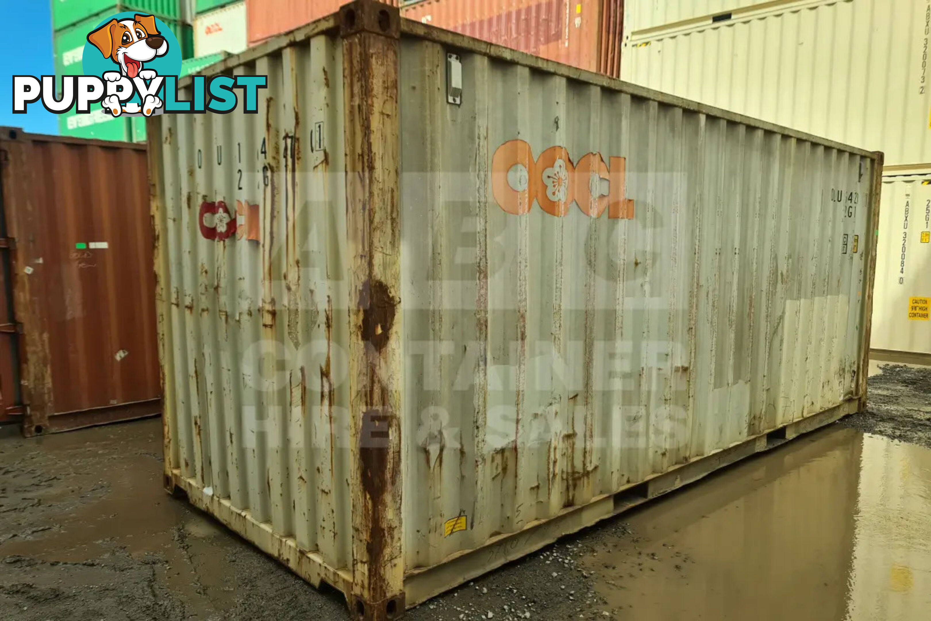 20' STANDARD HEIGHT SHIPPING CONTAINER