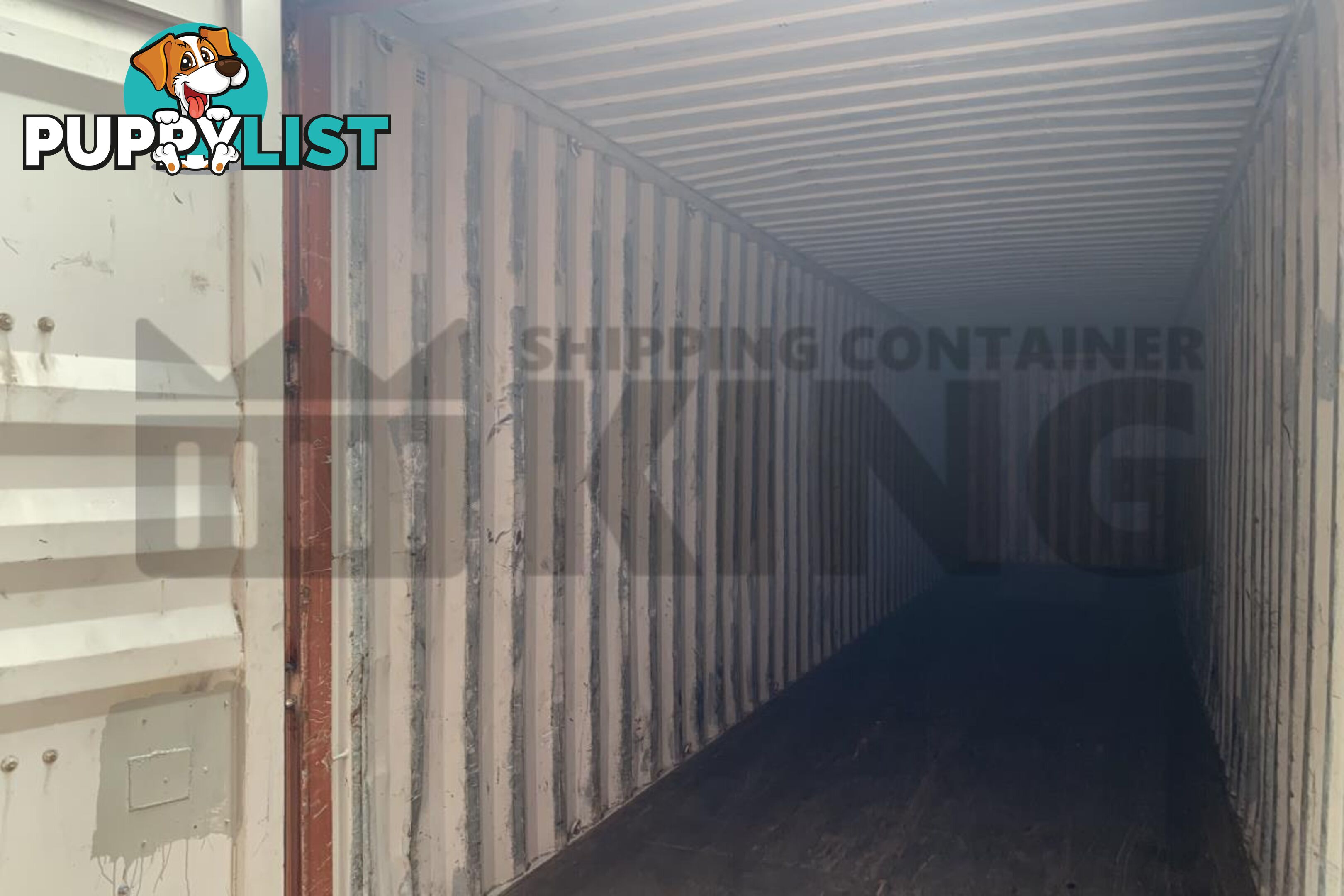 40' HIGH CUBE SHIPPING CONTAINER - in Chinchilla