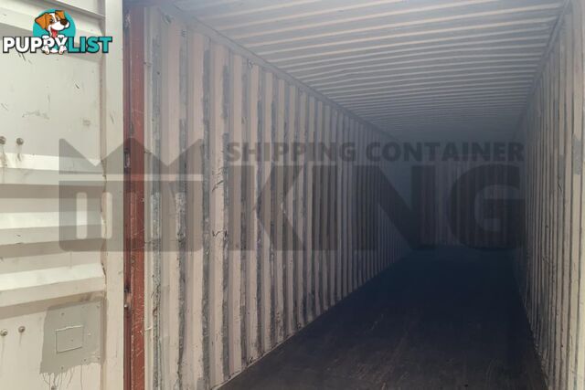 40' HIGH CUBE SHIPPING CONTAINER - in Chinchilla
