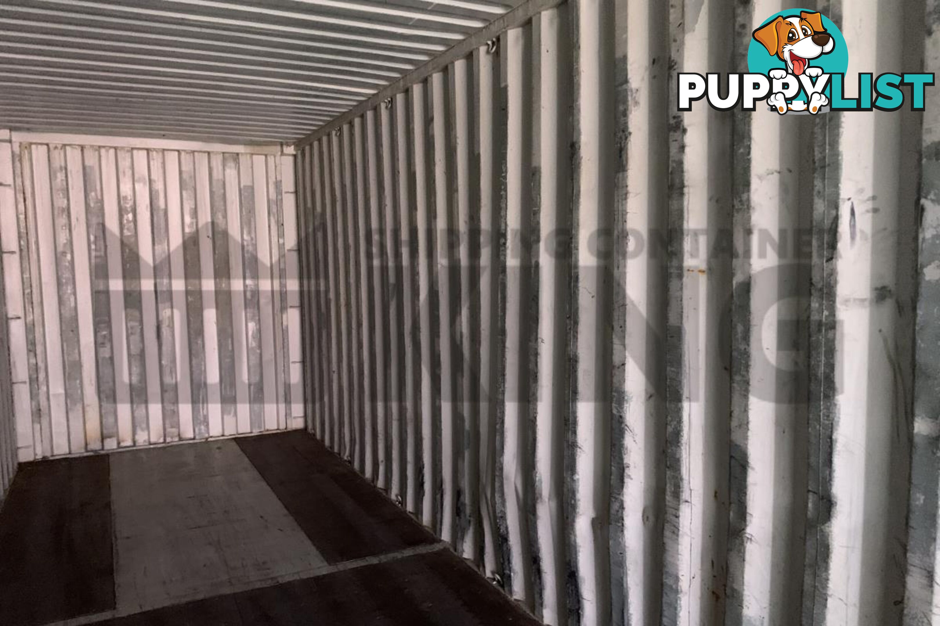 40' HIGH CUBE SHIPPING CONTAINER - in Chinchilla