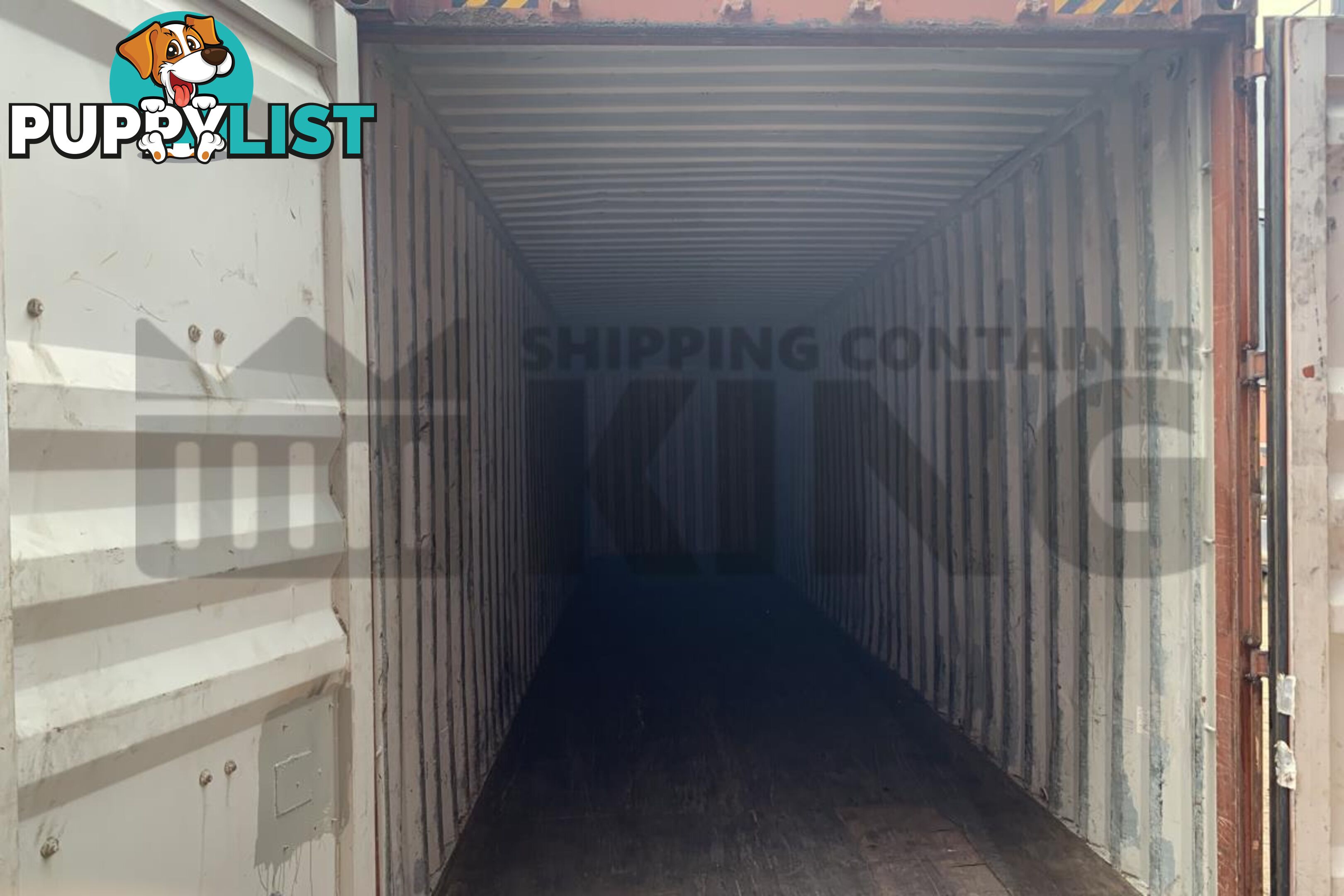 40' HIGH CUBE SHIPPING CONTAINER - in Chinchilla