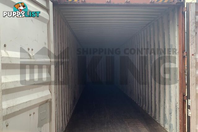 40' HIGH CUBE SHIPPING CONTAINER - in Chinchilla