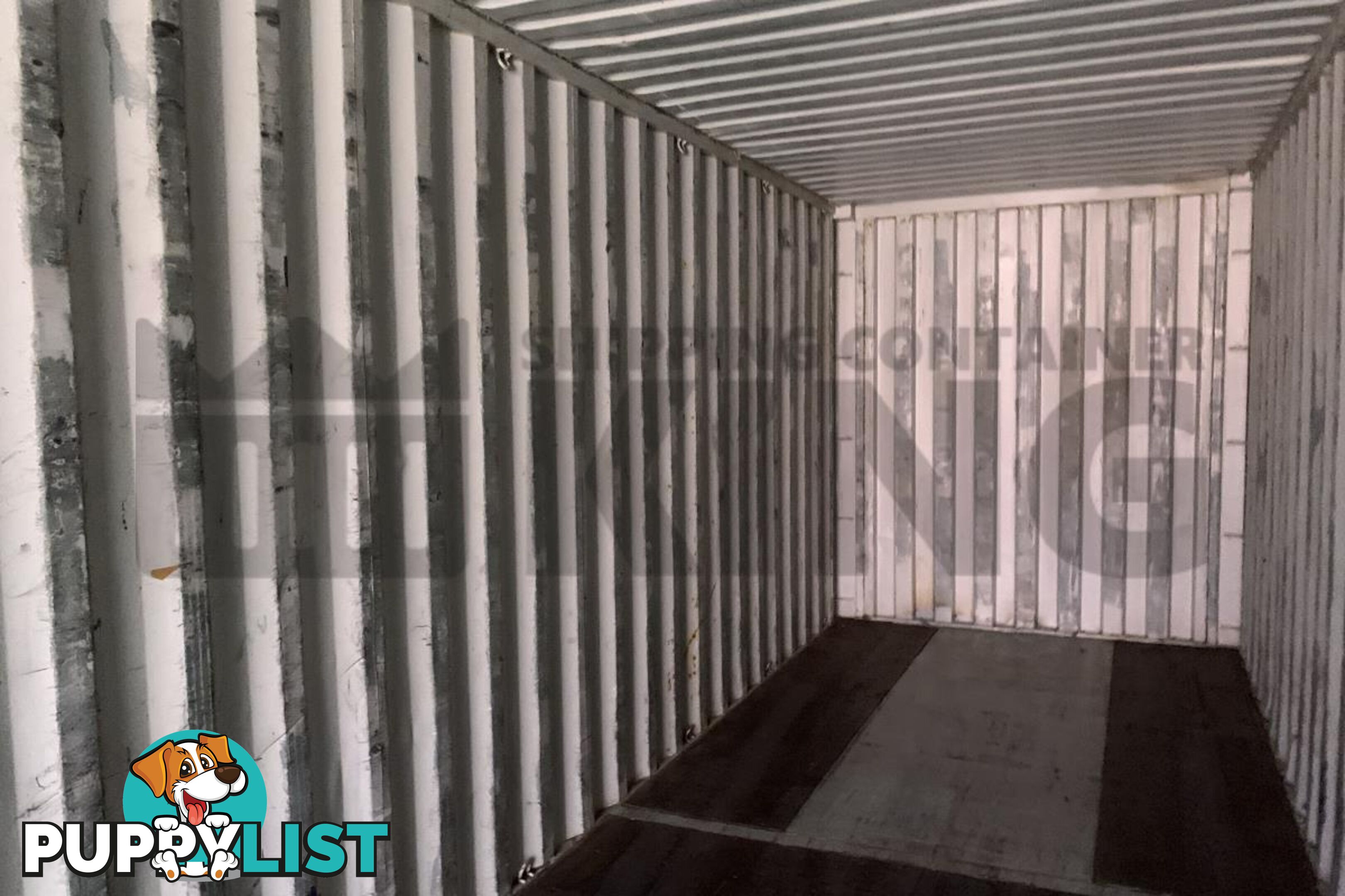 40' HIGH CUBE SHIPPING CONTAINER - in Chinchilla