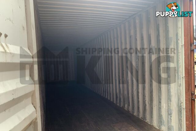 40' HIGH CUBE SHIPPING CONTAINER - in Chinchilla