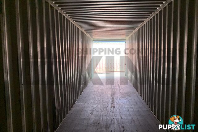 40' HIGH CUBE SHIPPING CONTAINER - in Chinchilla