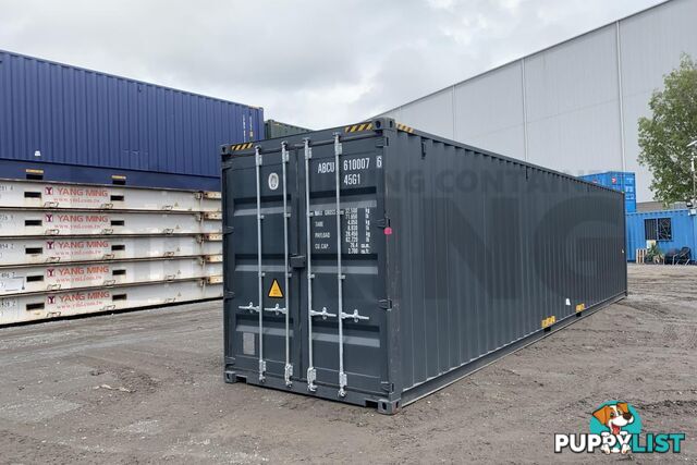 40' HIGH CUBE SHIPPING CONTAINER (STEEL FLOOR) - in Brisbane