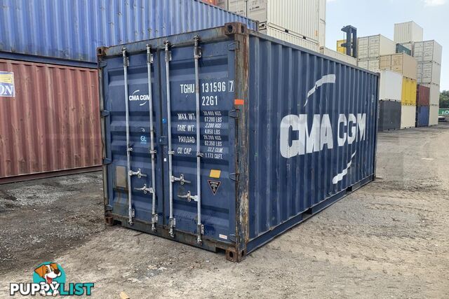 20' STANDARD HEIGHT SHIPPING CONTAINER - in Brisbane