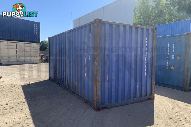 20' STANDARD HEIGHT SHIPPING CONTAINER - in Brisbane