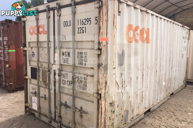 20' STANDARD HEIGHT SHIPPING CONTAINER - in Brisbane