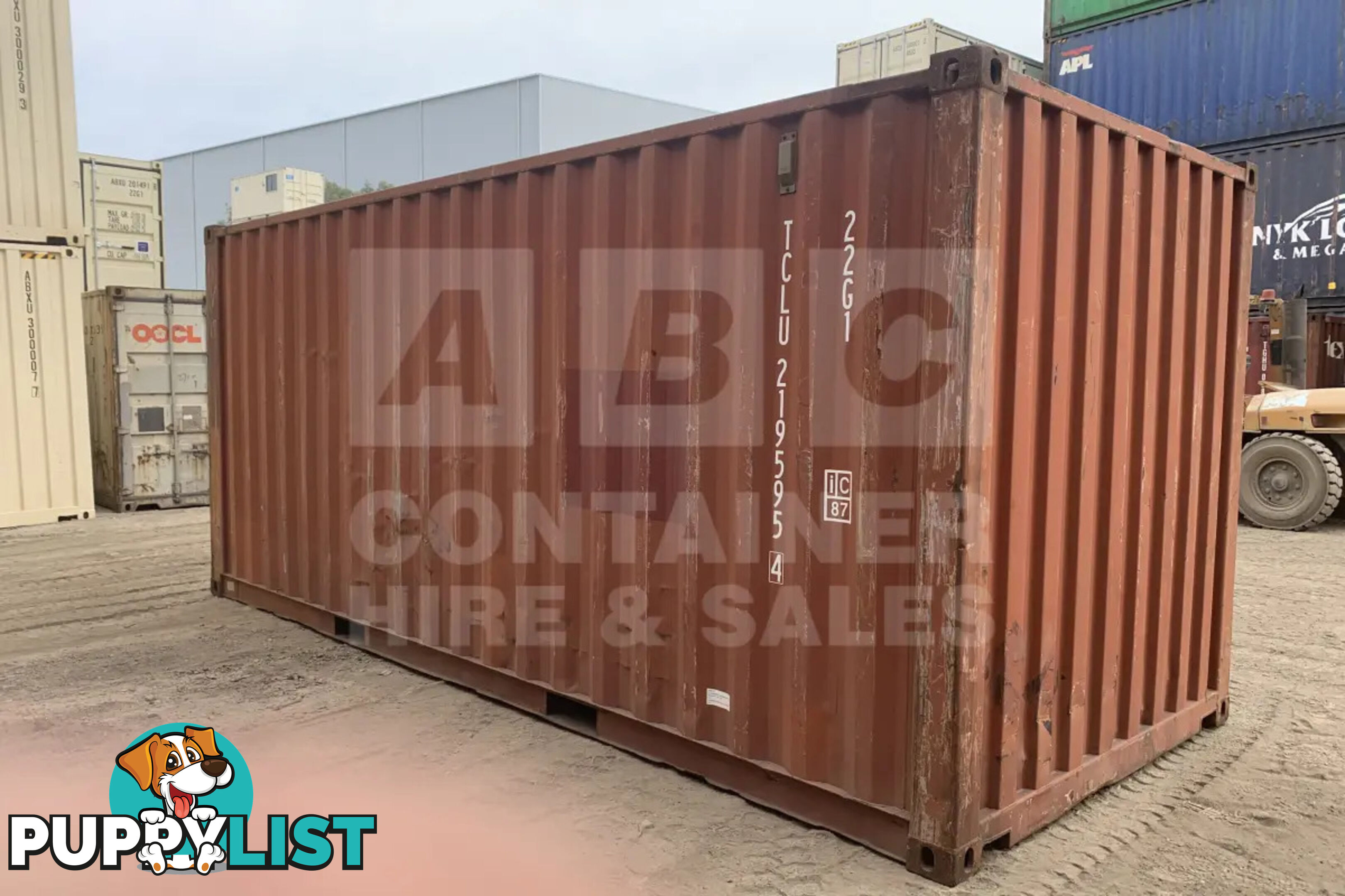 20' STANDARD HEIGHT SHIPPING CONTAINER