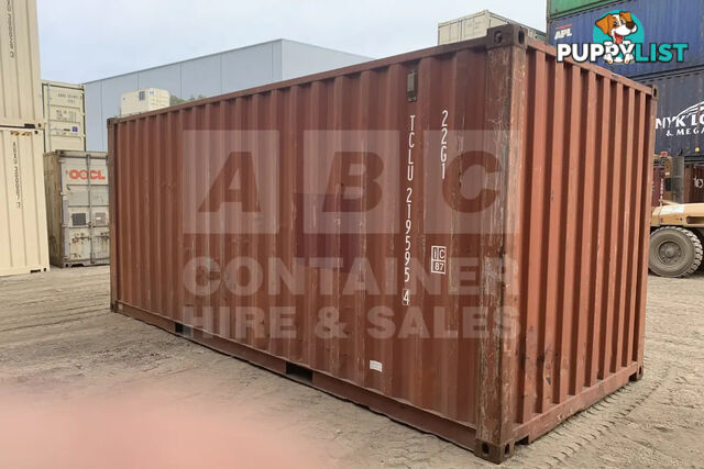 20' STANDARD HEIGHT SHIPPING CONTAINER