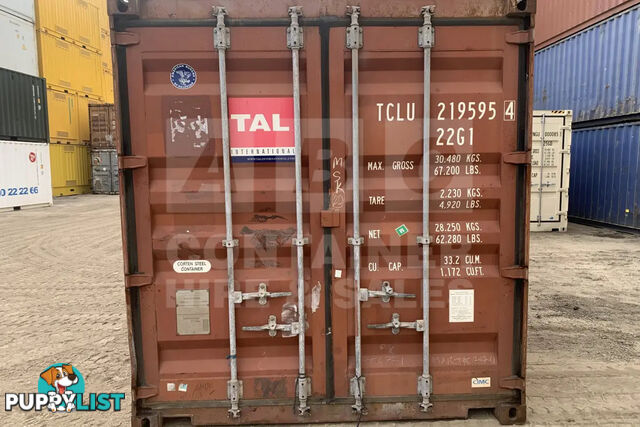 20' STANDARD HEIGHT SHIPPING CONTAINER