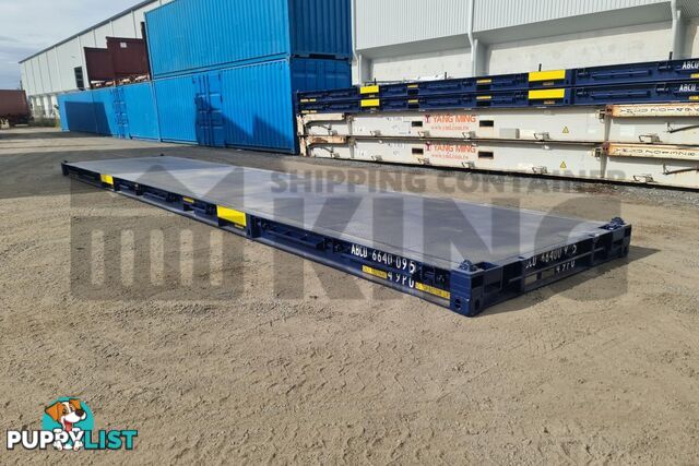 40' PLATFORM 316MM BASE DEPTH SHIPPING CONTAINER (BUILT IN TWIST LOCK)