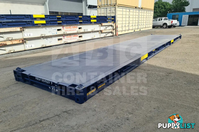 40' PLATFORM 316MM BASE DEPTH SHIPPING CONTAINER (BUILT IN TWIST LOCK)