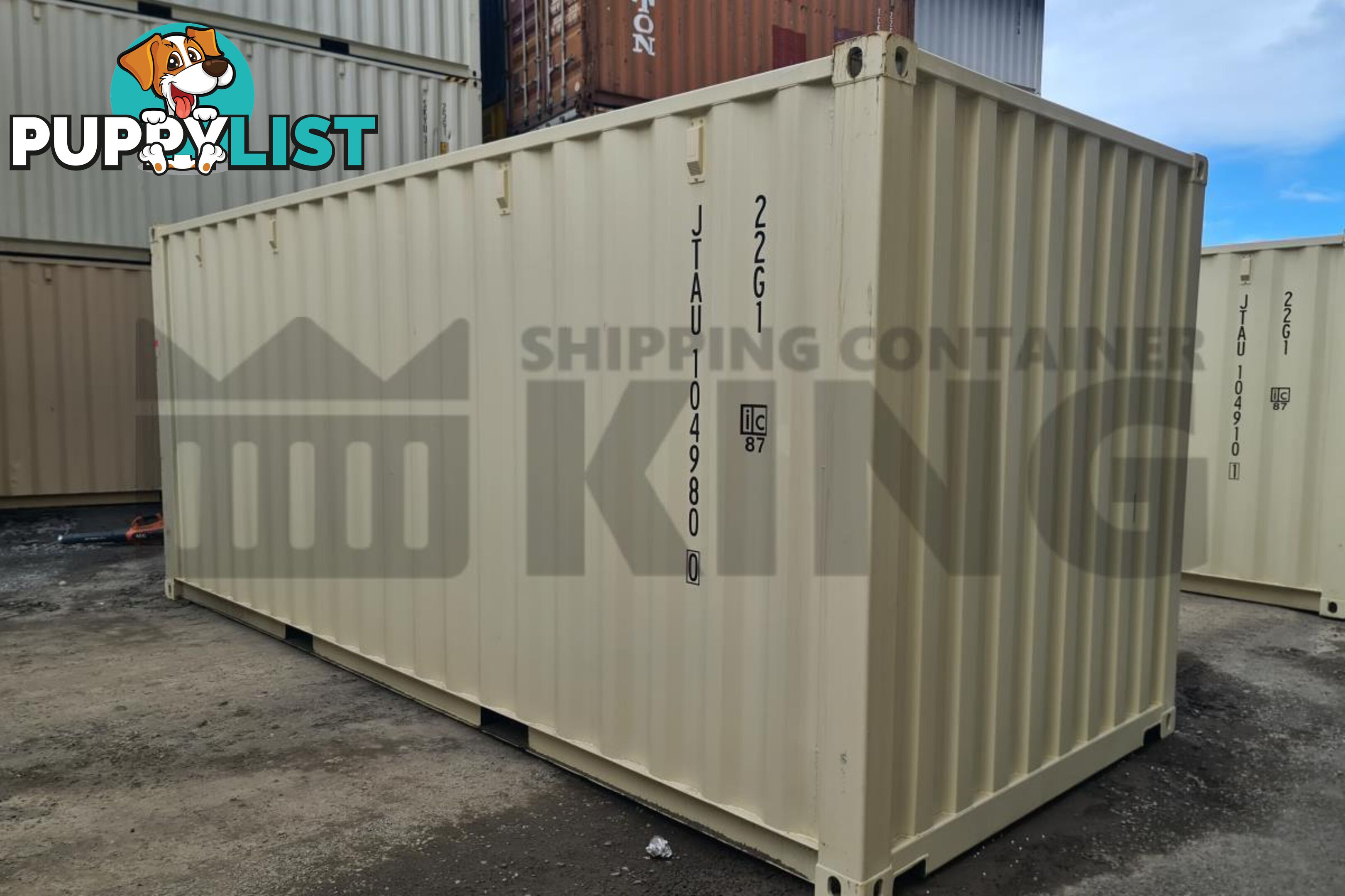 20' STANDARD HEIGHT SHIPPING CONTAINER