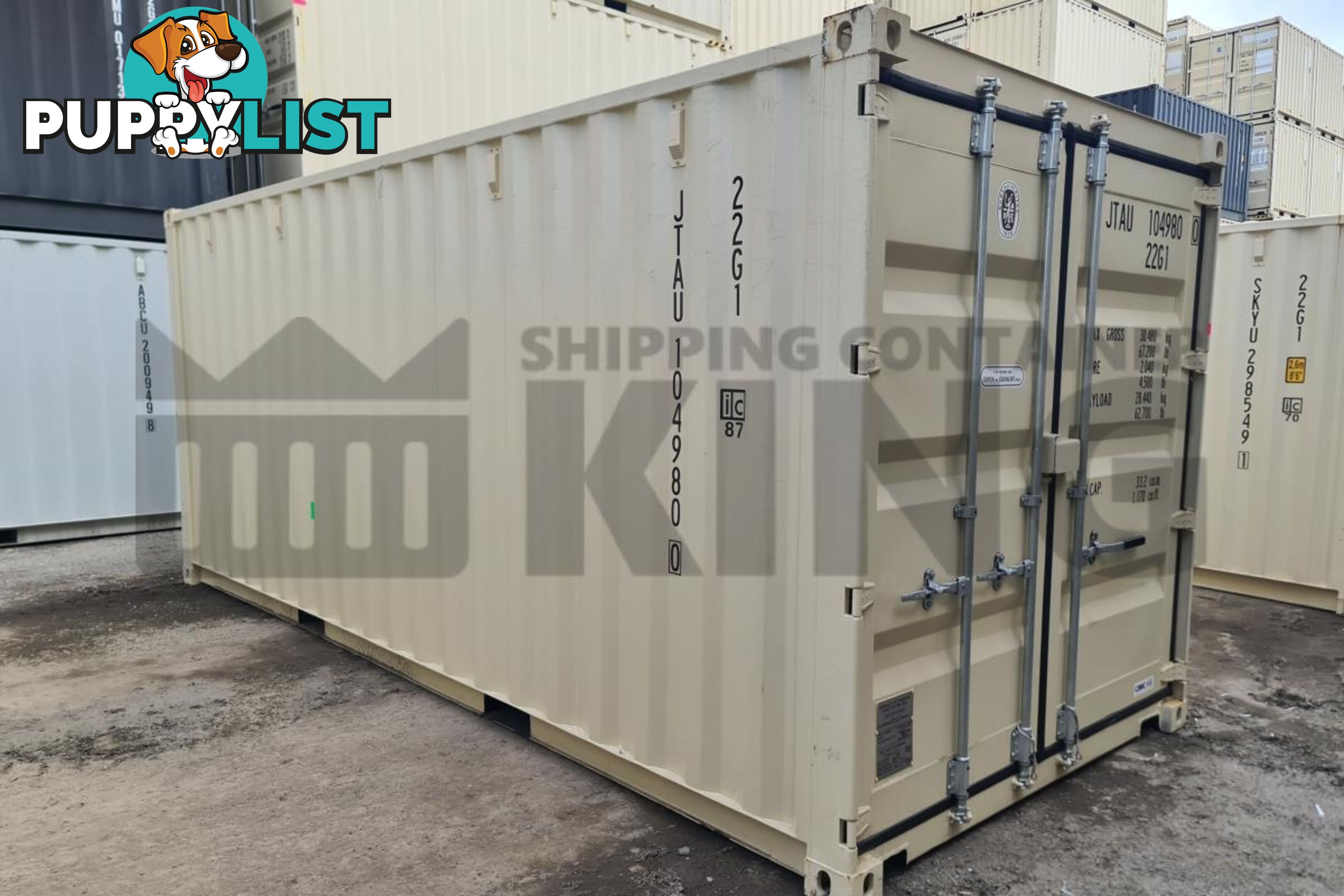20' STANDARD HEIGHT SHIPPING CONTAINER