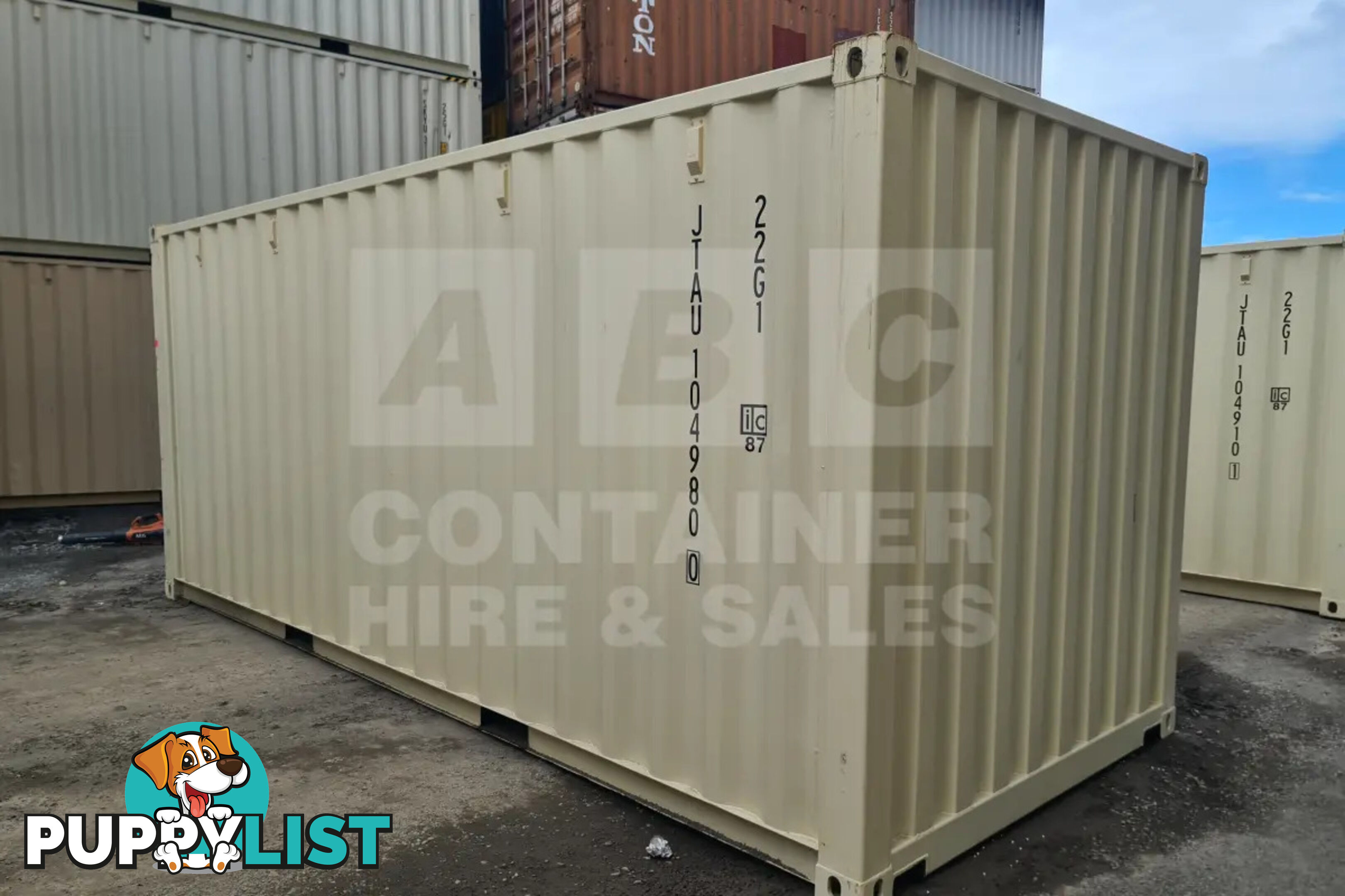 20' STANDARD HEIGHT SHIPPING CONTAINER