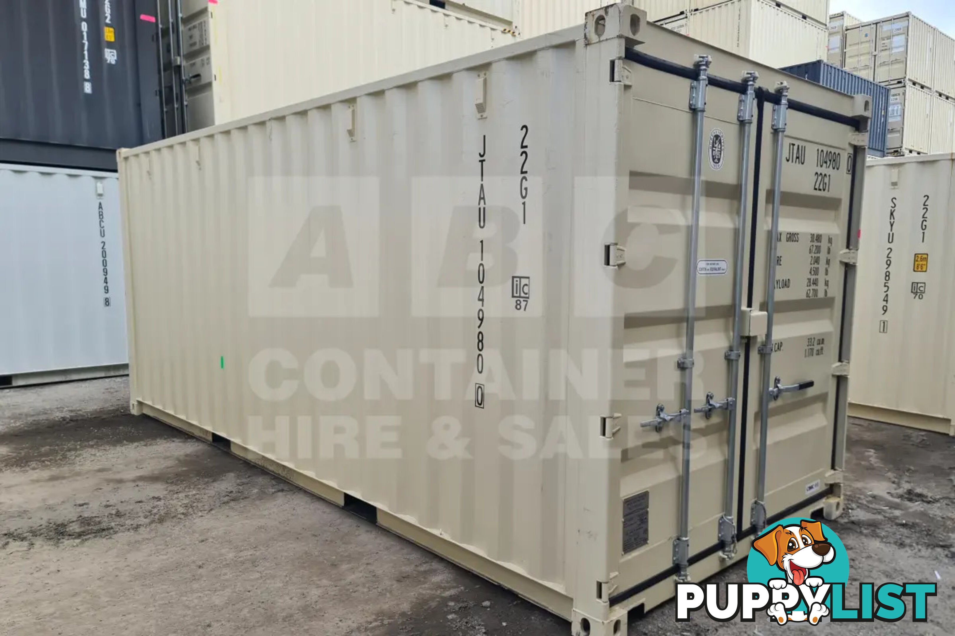 20' STANDARD HEIGHT SHIPPING CONTAINER