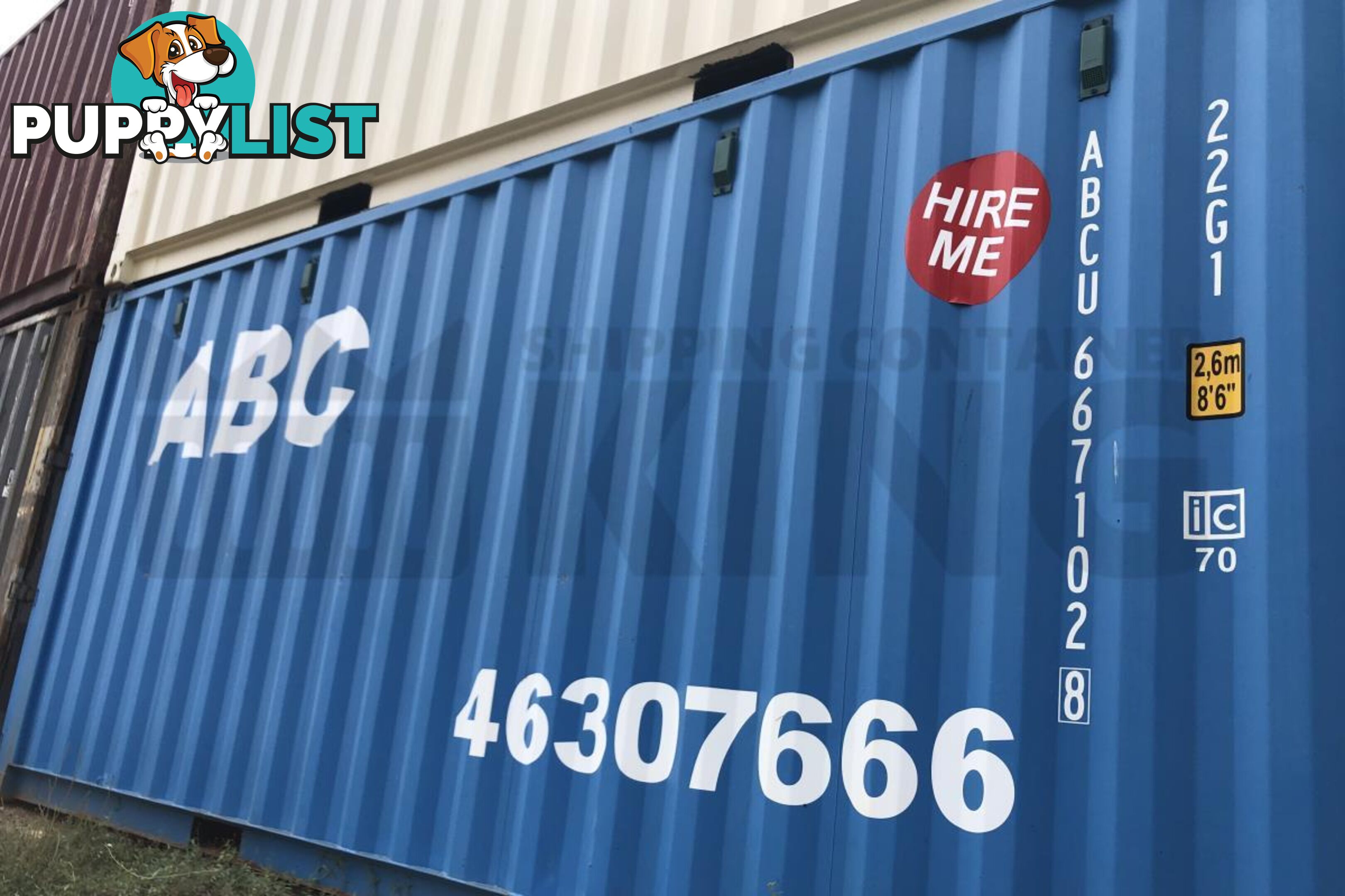 20' STANDARD HEIGHT SHIPPING CONTAINER - in Rockhampton