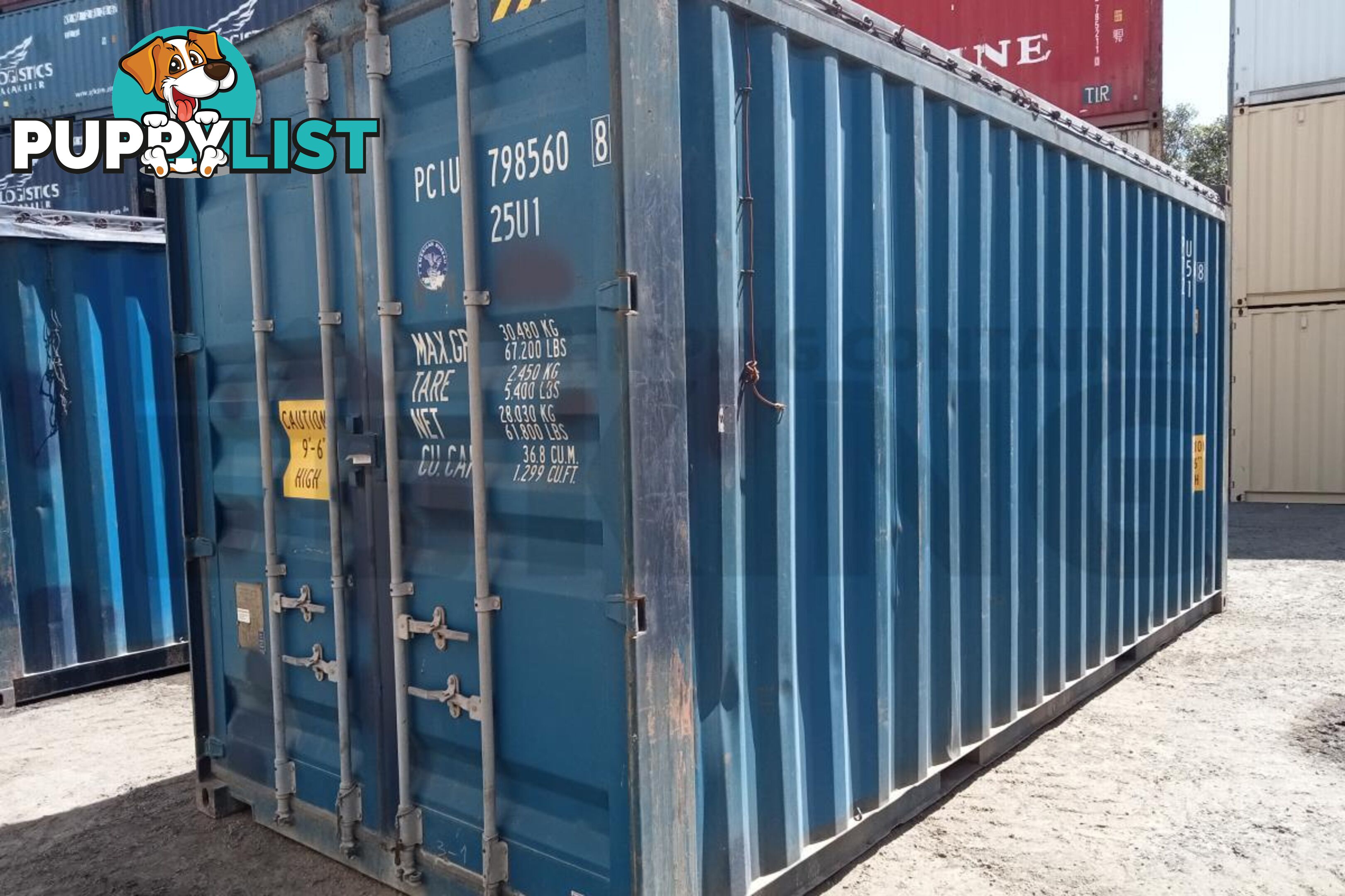 20' HIGH CUBE OPEN TOP SHIPPING CONTAINER (TARP AND BOWS) - in Brisbane