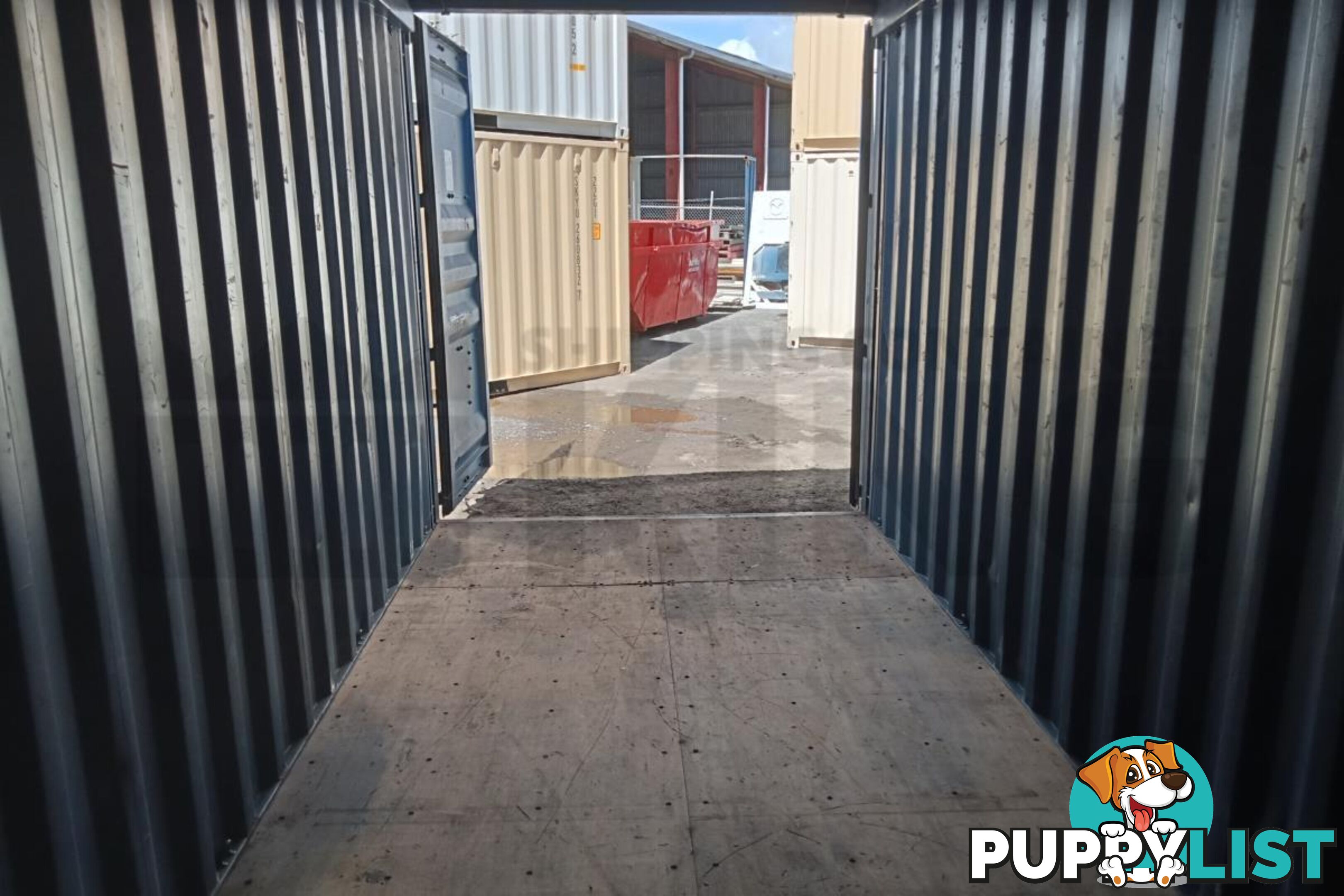 20' HIGH CUBE OPEN TOP SHIPPING CONTAINER (TARP AND BOWS) - in Brisbane