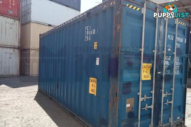 20' HIGH CUBE OPEN TOP SHIPPING CONTAINER (TARP AND BOWS) - in Brisbane