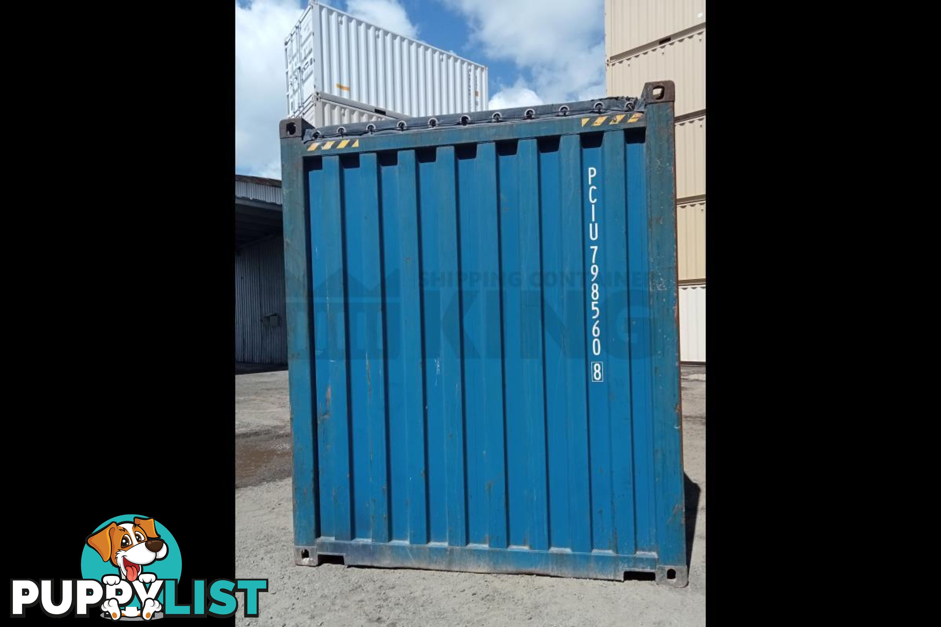 20' HIGH CUBE OPEN TOP SHIPPING CONTAINER (TARP AND BOWS) - in Brisbane