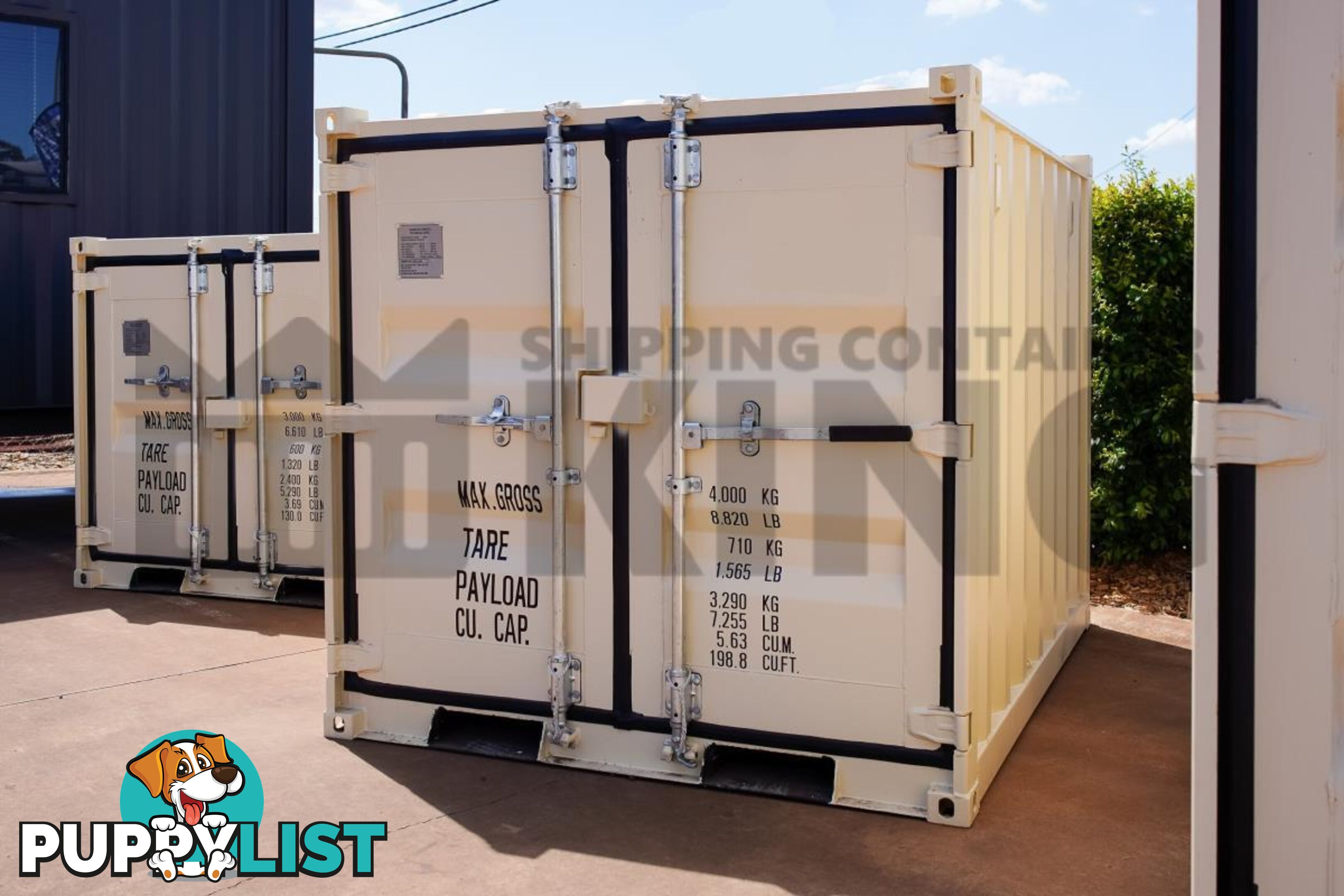 7' MINI CUBE SHIPPING CONTAINER - in Rockhampton